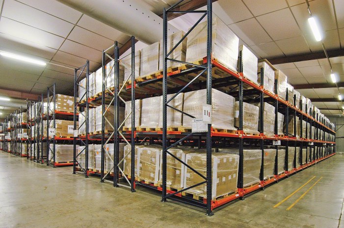 Push Back Pallet Rack for Bellevue warehouses